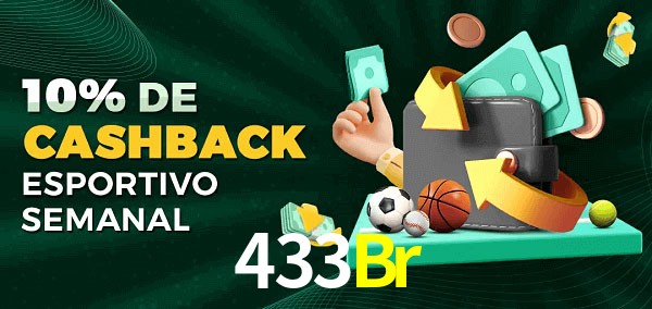 10% de bônus de cashback na 433Br